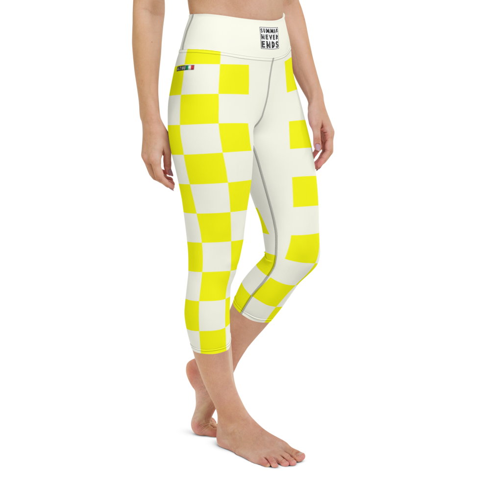 #5095f5b0 - ALTINO Yoga Capri - Summer Never Ends Collection - Stop Plastic Packaging - #PlasticCops - Apparel - Accessories - Clothing For Girls - Women Pants