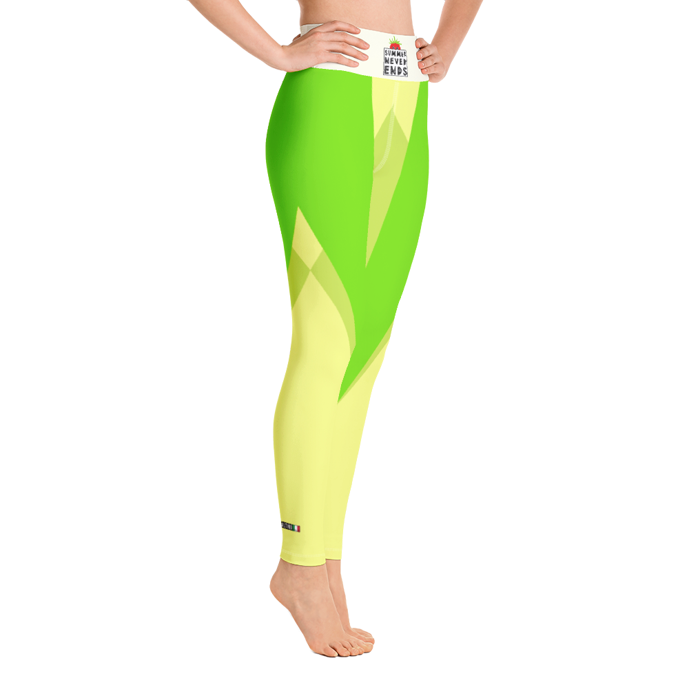 #4687b790 - Kiwi Lime Pear - ALTINO Yoga Pants - Summer Never Ends Collection