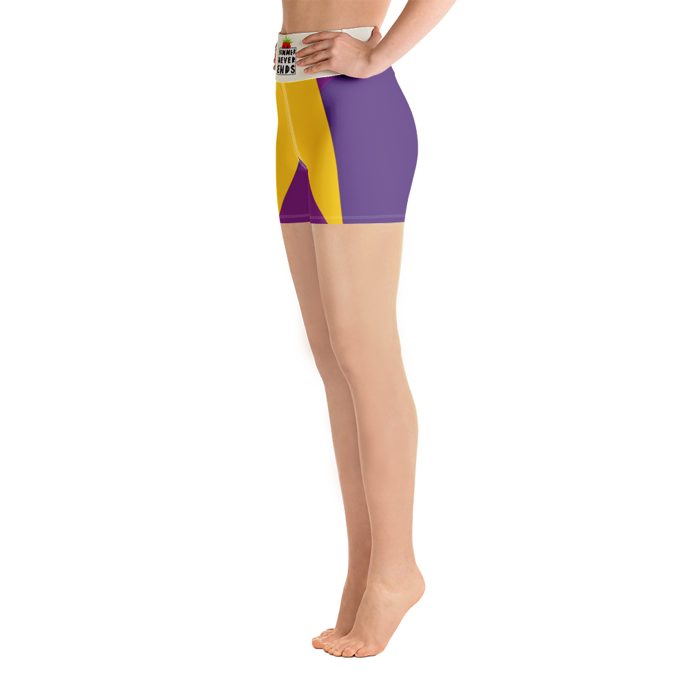 #ee43c390 - Grape Mango - ALTINO Yoga Shorts - Summer Never Ends Collection