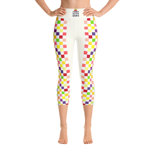 White - #3e4544b0 - Fruit White - ALTINO Yoga Capri - Summer Never Ends Collection - Stop Plastic Packaging - #PlasticCops - Apparel - Accessories - Clothing For Girls - Women Pants