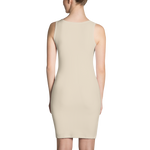 #da049100 - French Vanilla Scoop - ALTINO Fitted Dress - Gelato Collection