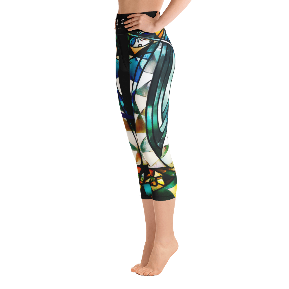 #79e609a0 - ALTINO Senshi Yoga Capri - Senshi Girl Collection