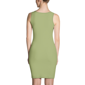 #e7f38a00 - Pistachio Scoop - ALTINO Fitted Dress - Gelato Collection