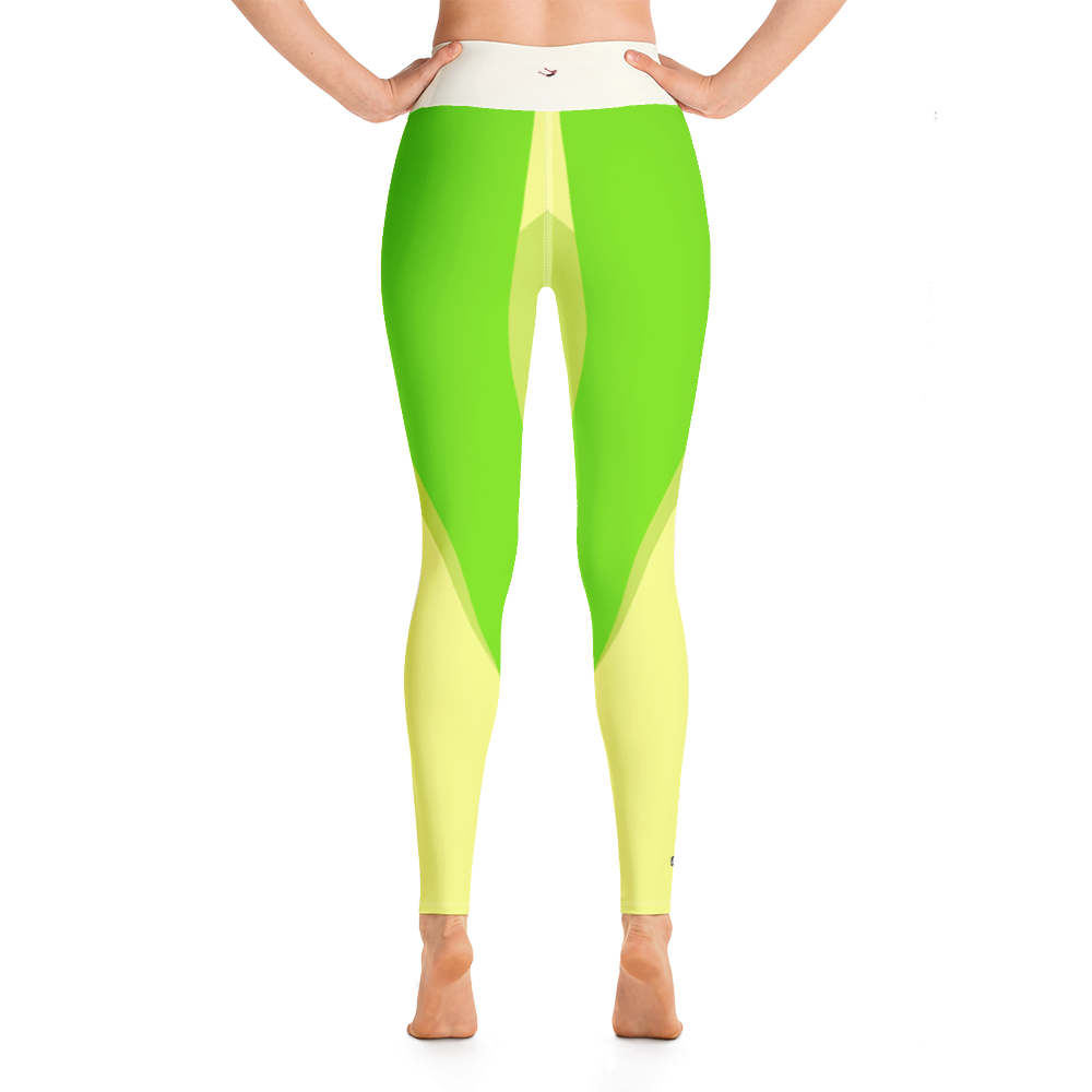 #4687b790 - Kiwi Lime Pear - ALTINO Yoga Pants - Summer Never Ends Collection