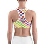 #68a086b0 - Fruit White - ALTINO Sports Bra - Summer Never Ends Collection